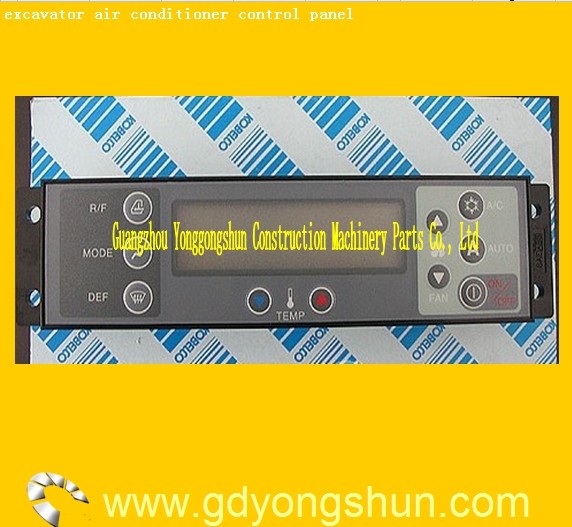 LC20M01013P1 kobelco excavator air conditioner control panel for SK200-6